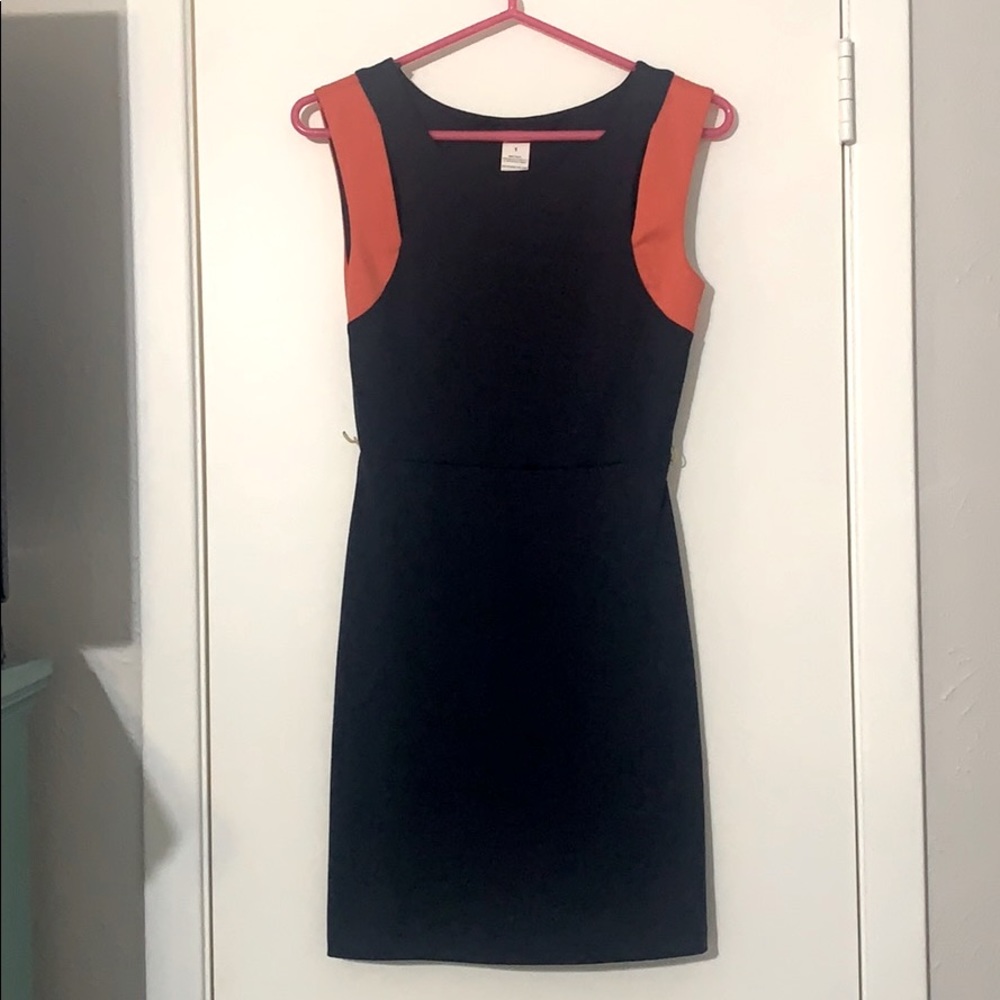 City Studio | Structured Navy Dress